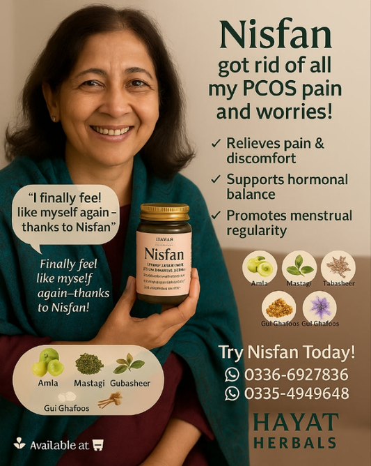 Nisfan-Herbal remedy for PCOS support
