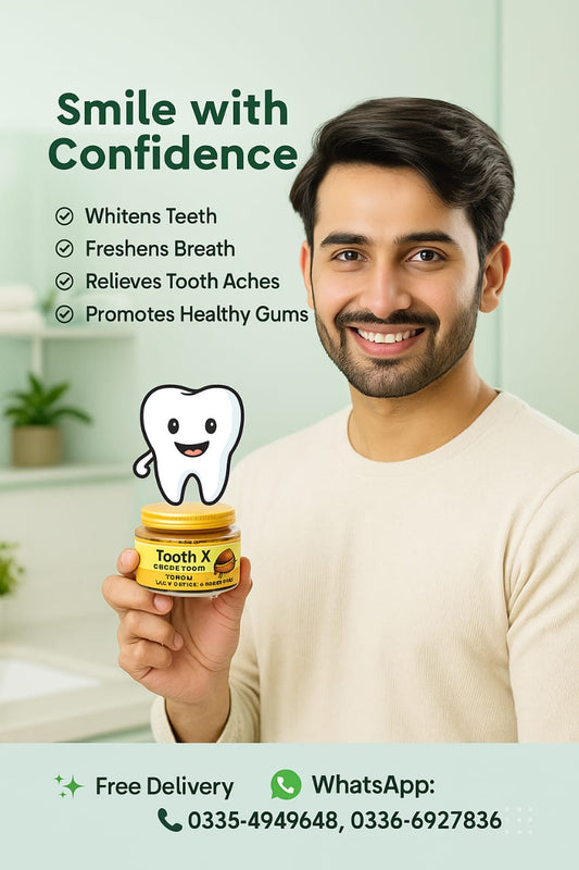 Tooth-X: Herbal Freshness for Confident Smile
