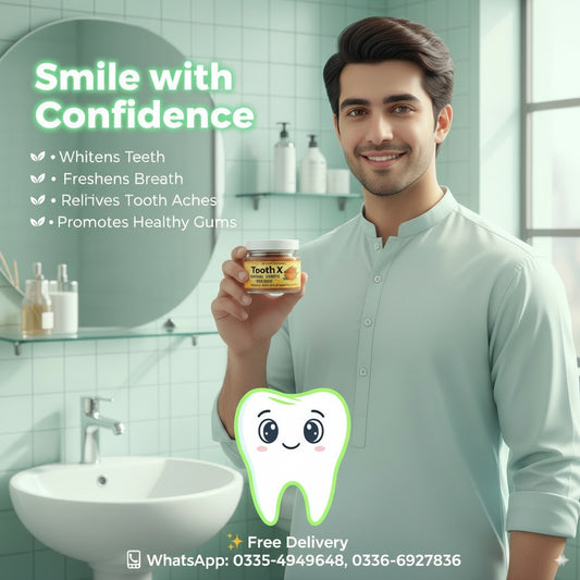 Tooth-X: Herbal Freshness for Confident Smile