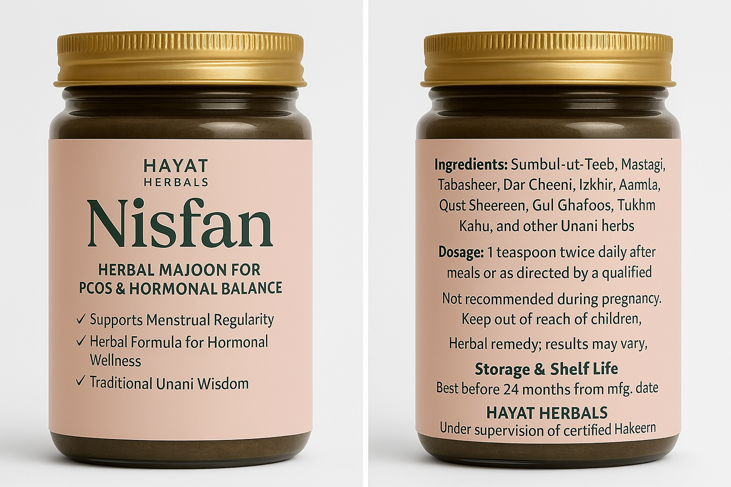 Nisfan-Herbal remedy for PCOS support