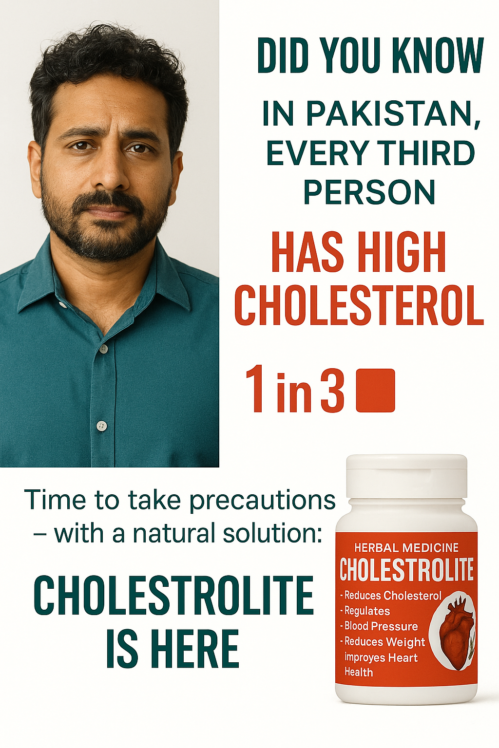 Cholesterolite: Herbal Support for Heart-Friendly Living